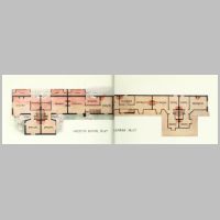 Lutyens, A row of thatched cottages, drawing by Harold Stevens, Sparrow, after p. 104,.jpg